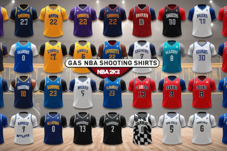 Stand Out on the Court: Exploring GBAS Shooting Shirts NBA 2K23 Mod