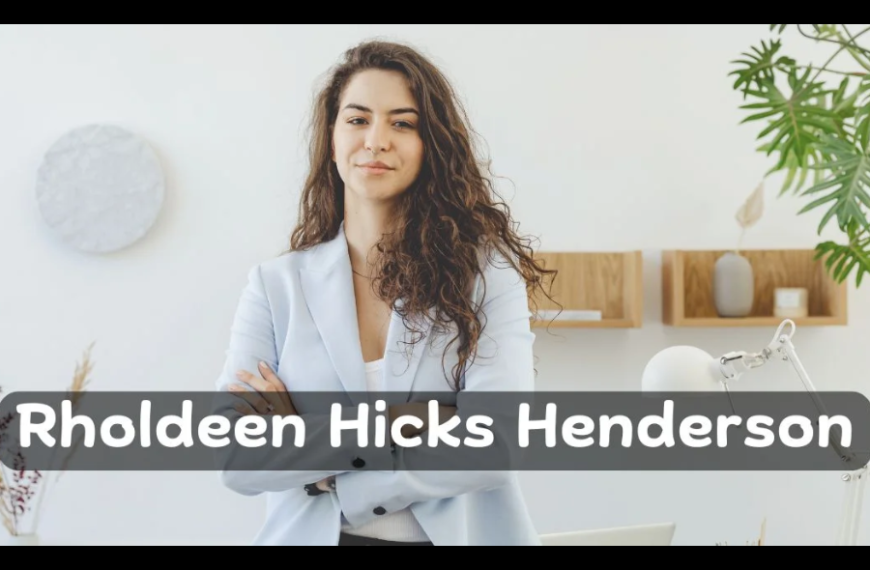 Rholdeen Hicks Henderson: Pioneering Sustainability through Innovation